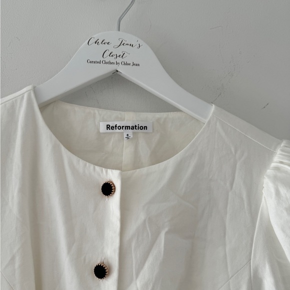 REFORMATION Lovisa White Dress - Picture 6 of 7